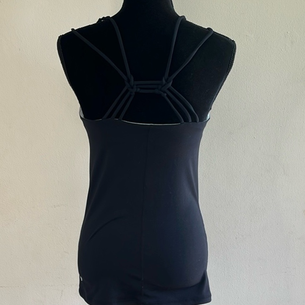 Lululemon Strappy Black Tank Top - Picture 3 of 6